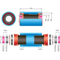 Adattatore FSA da BB30 a 24mm - EE085