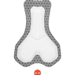 Baggy Jëuf Pro Gravel con fondello - Nero