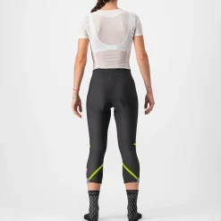Bermuda donna Castelli Velocissima DT - Nero verde