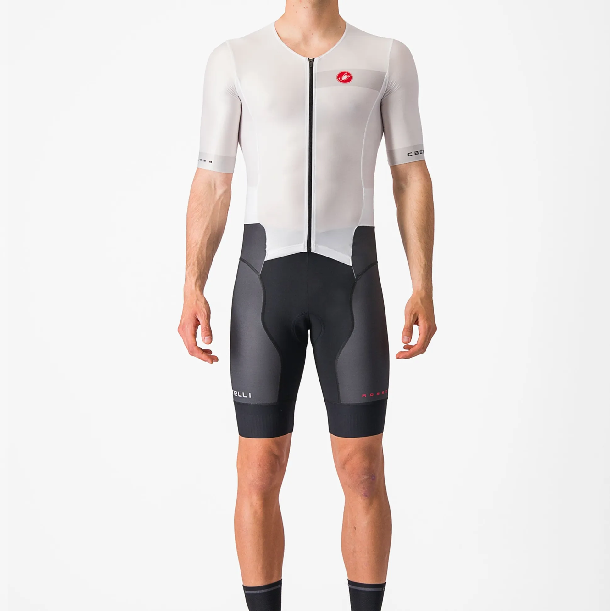 Body Castelli Free Sanremo 2 Suit - Bianco nero