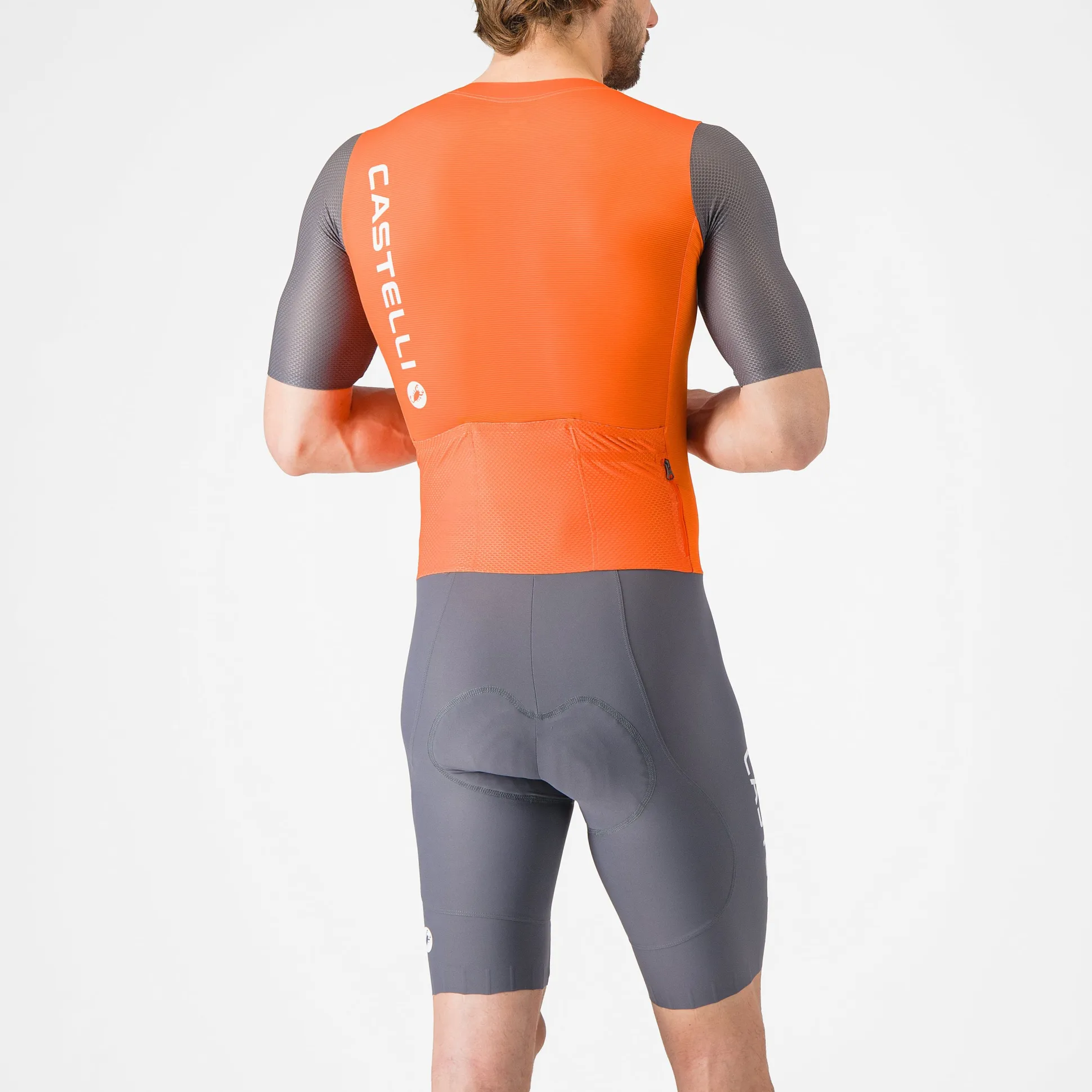 Body Castelli Saturday Morning Skinsuit - Arancio