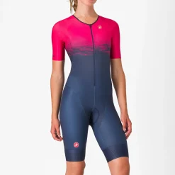 Body donna Castelli Core Tri Suit - Blu