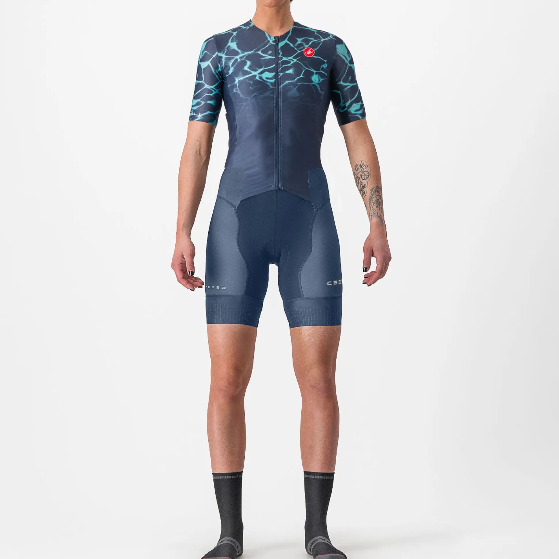 Body donna Castelli Free Sanremo 2 Suit - Blu