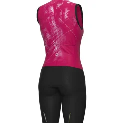 Body donna senza maniche Ale Pragma Mirror - Rosa