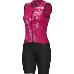 Body donna senza maniche Ale Pragma Mirror - Rosa