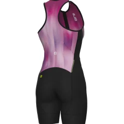 Body donna senza maniche Ale Tri Crazy - Rosa
