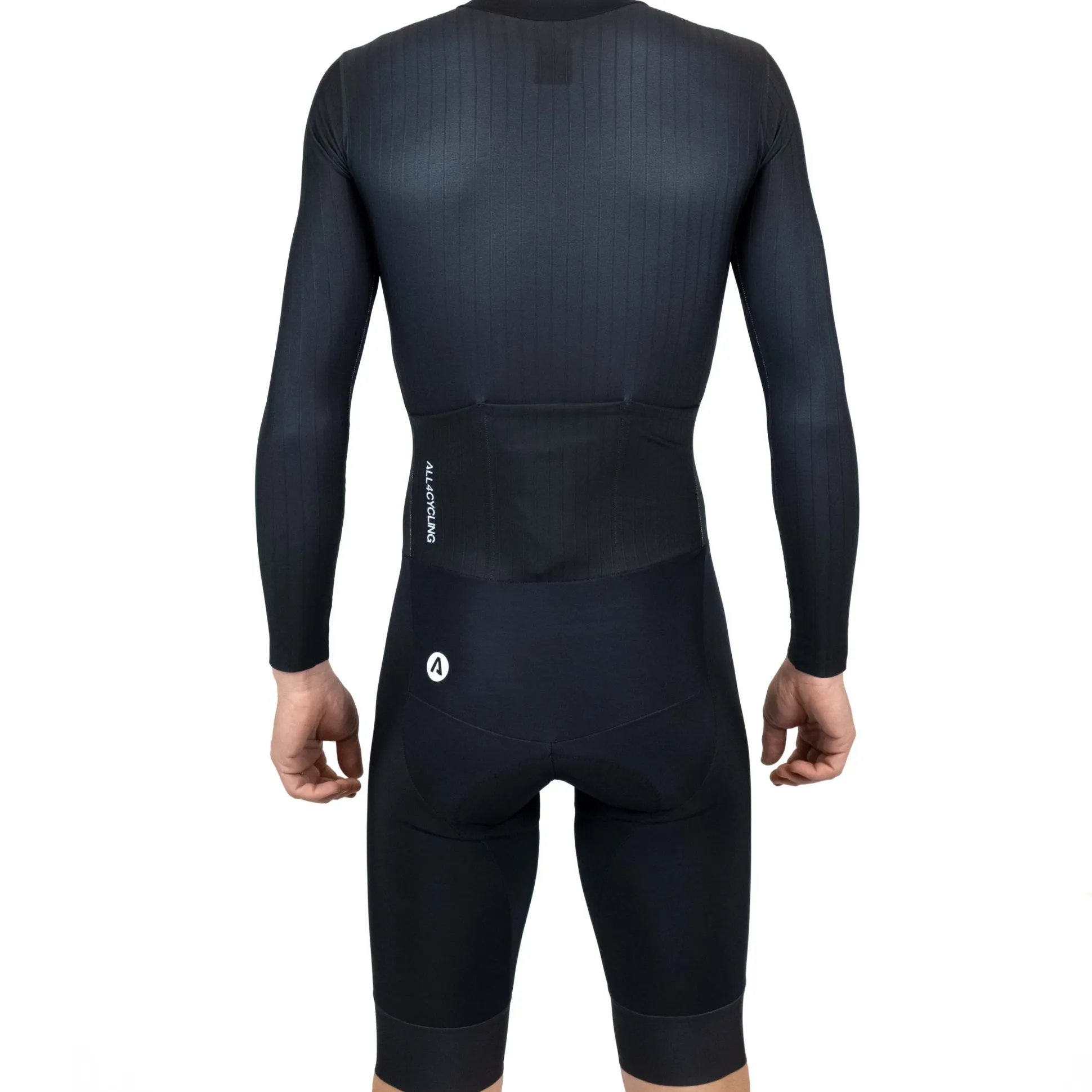 Body maniche lunghe All4cycling Team - Nero