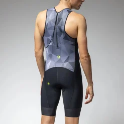 Body senza maniche Ale Tri Triple - Grigio