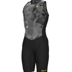 Body senza maniche Ale Tri Triple - Grigio