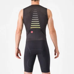 Body senza maniche Castelli Free Sanremo 3 Suit - Nero