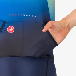 Body senza maniche Castelli Free Sanremo 3 Suit - Blu