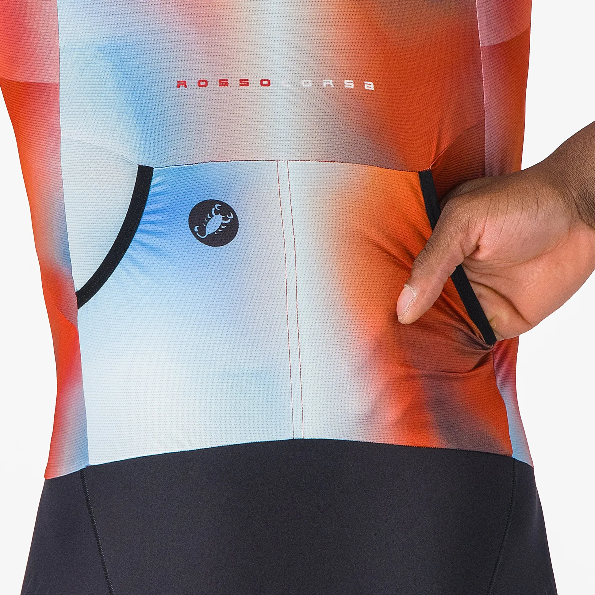 Body senza maniche Castelli Free Sanremo 3 Suit - Arancio