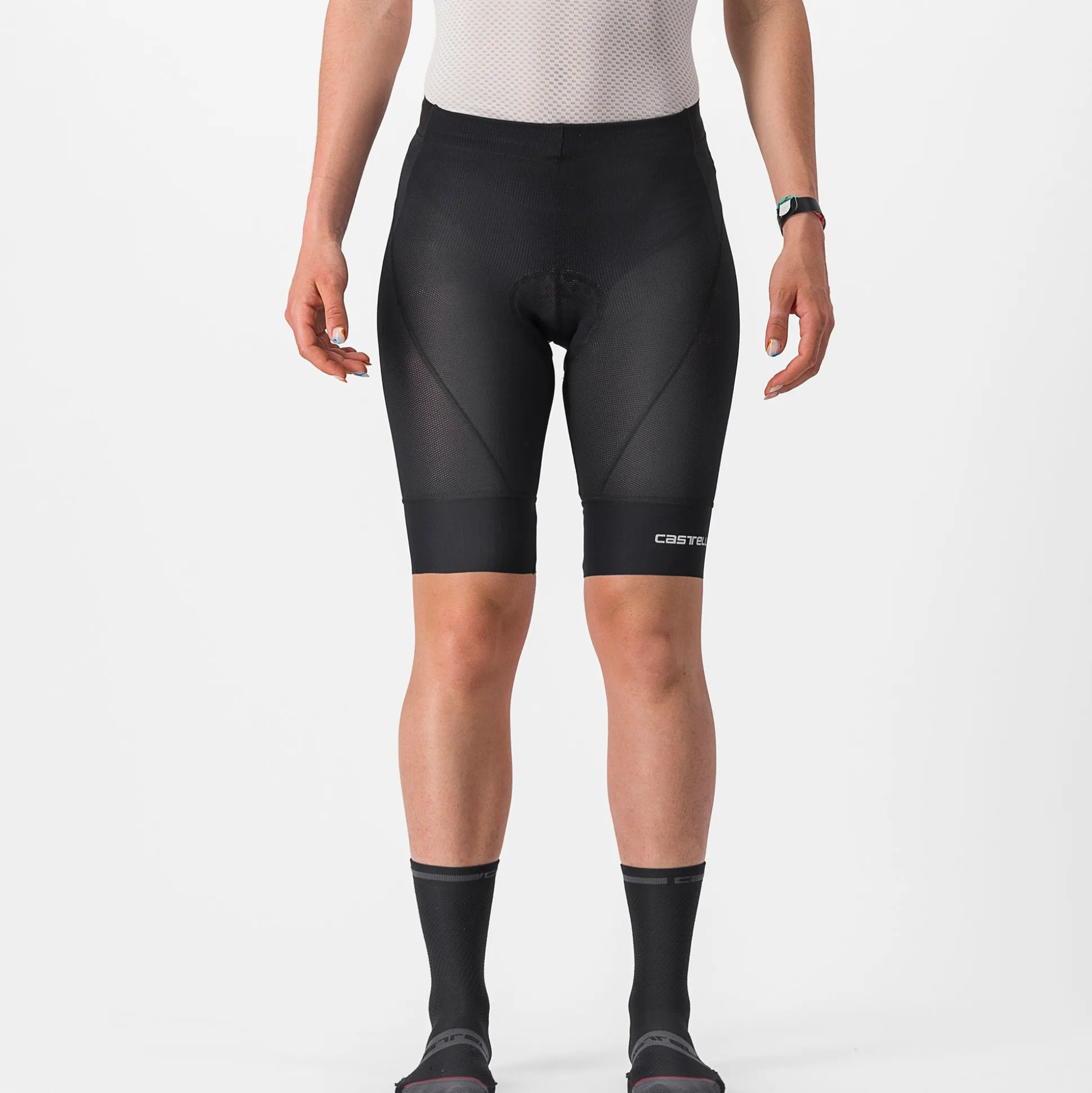 Boxer donna Castelli Trail Liner - Nero