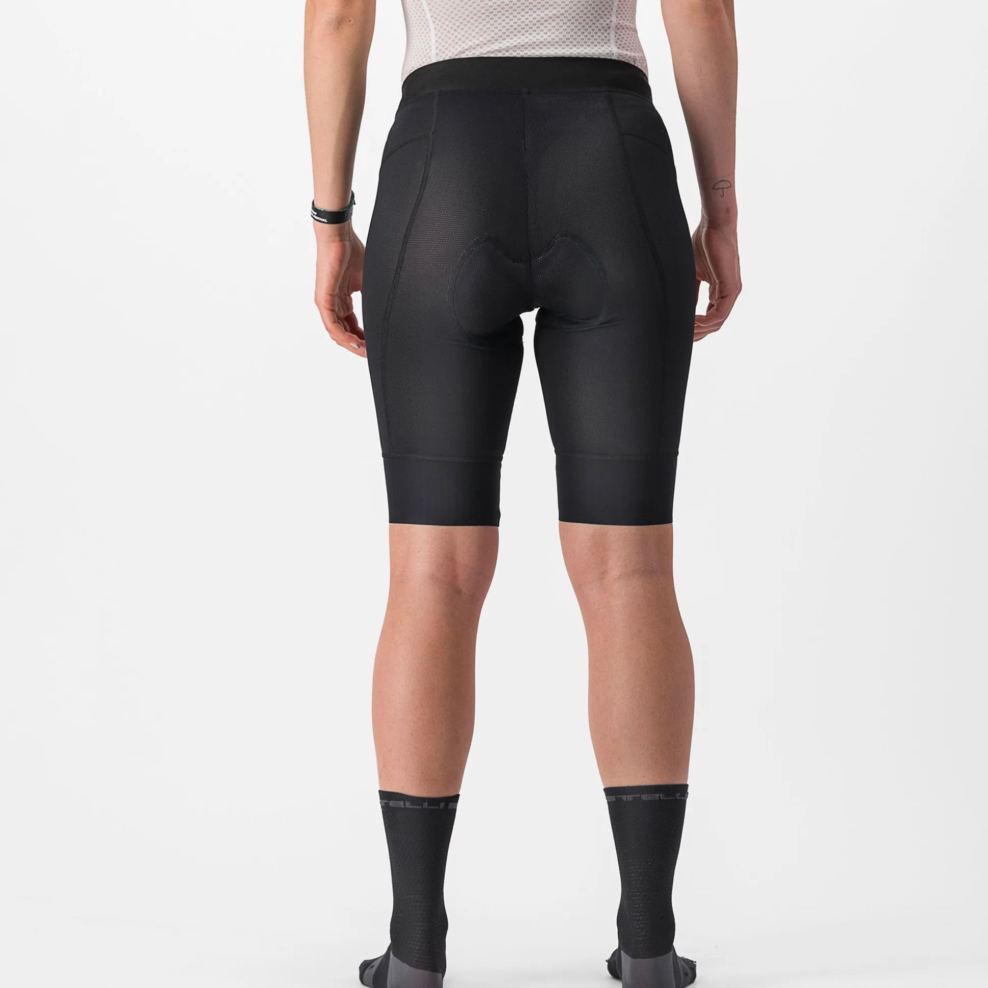 Boxer donna Castelli Trail Liner - Nero