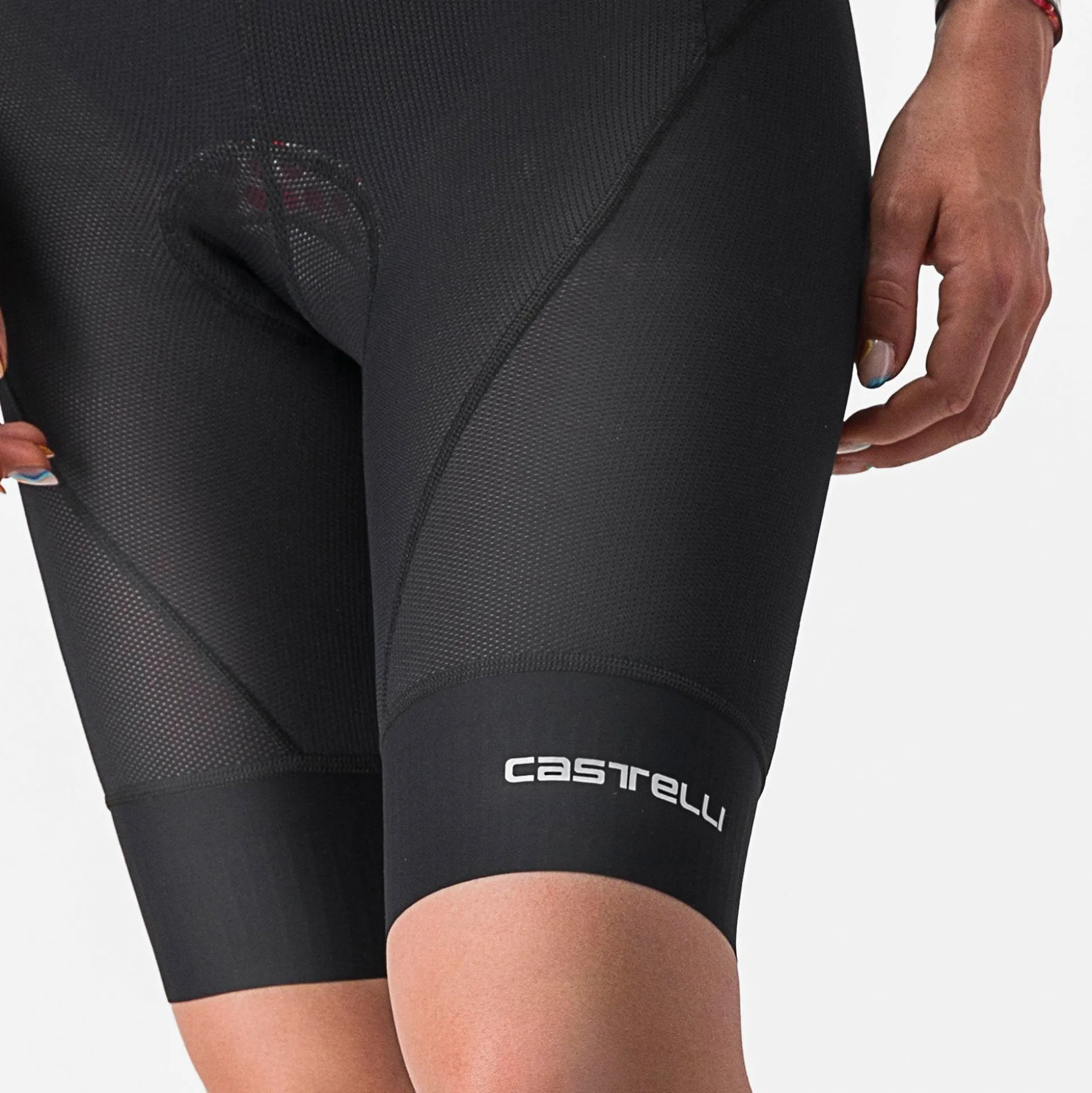 Boxer donna Castelli Trail Liner - Nero