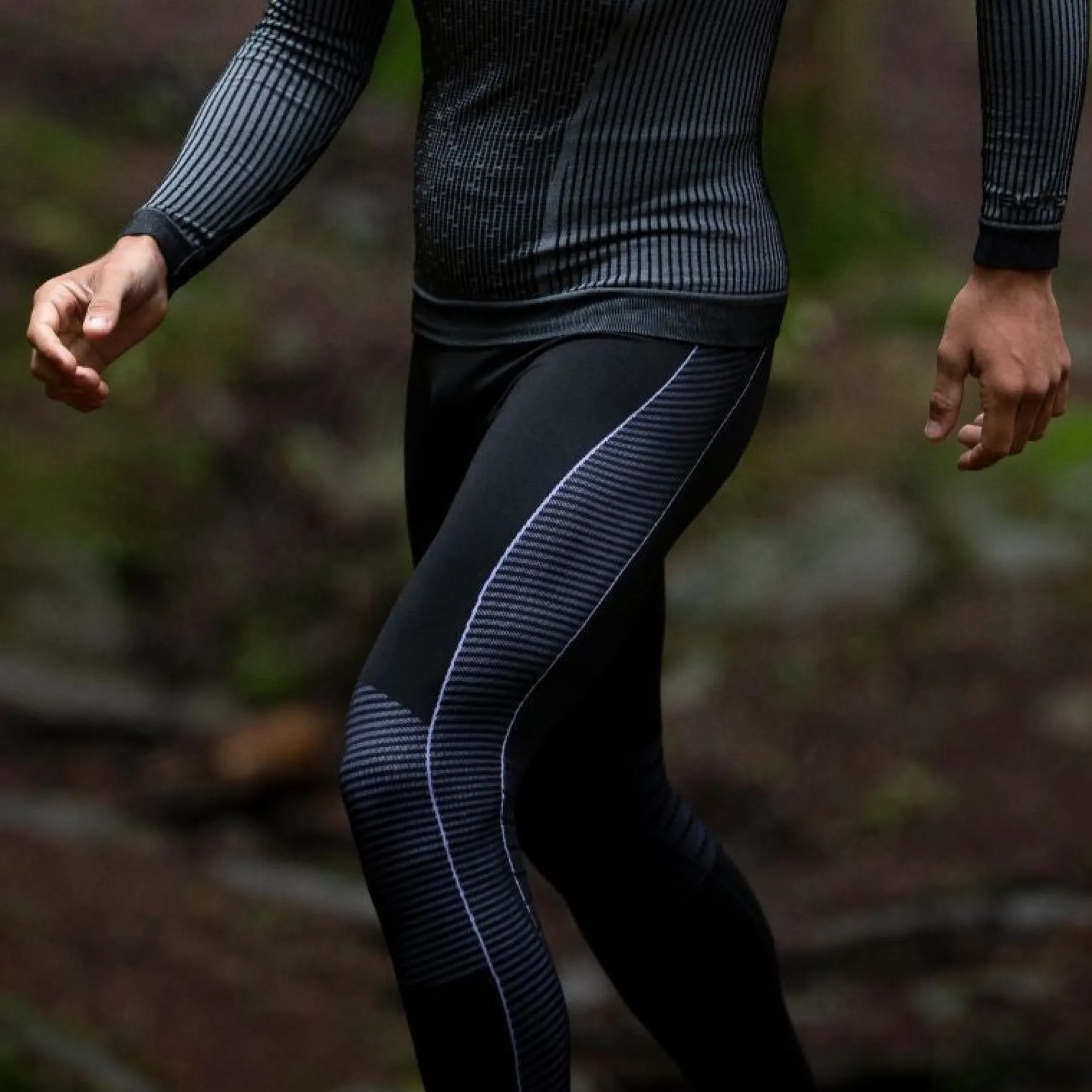 Calzamaglia Biotex Smart Compression - Nero bianco