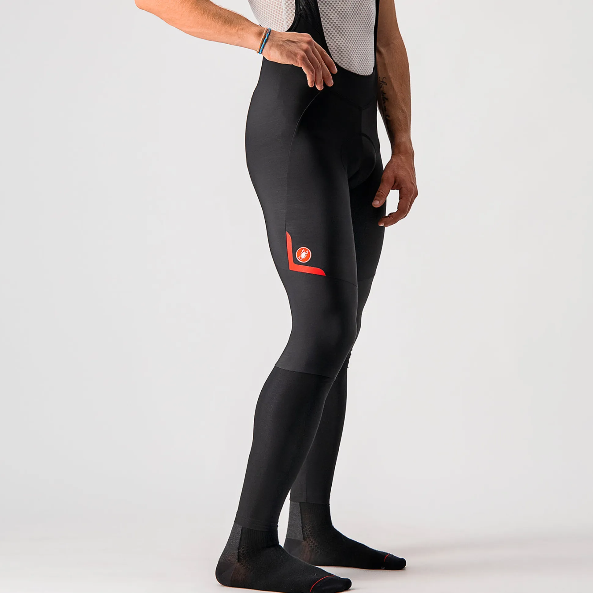 Calzamaglia Castelli Velocissimo 5 - Nero rosso