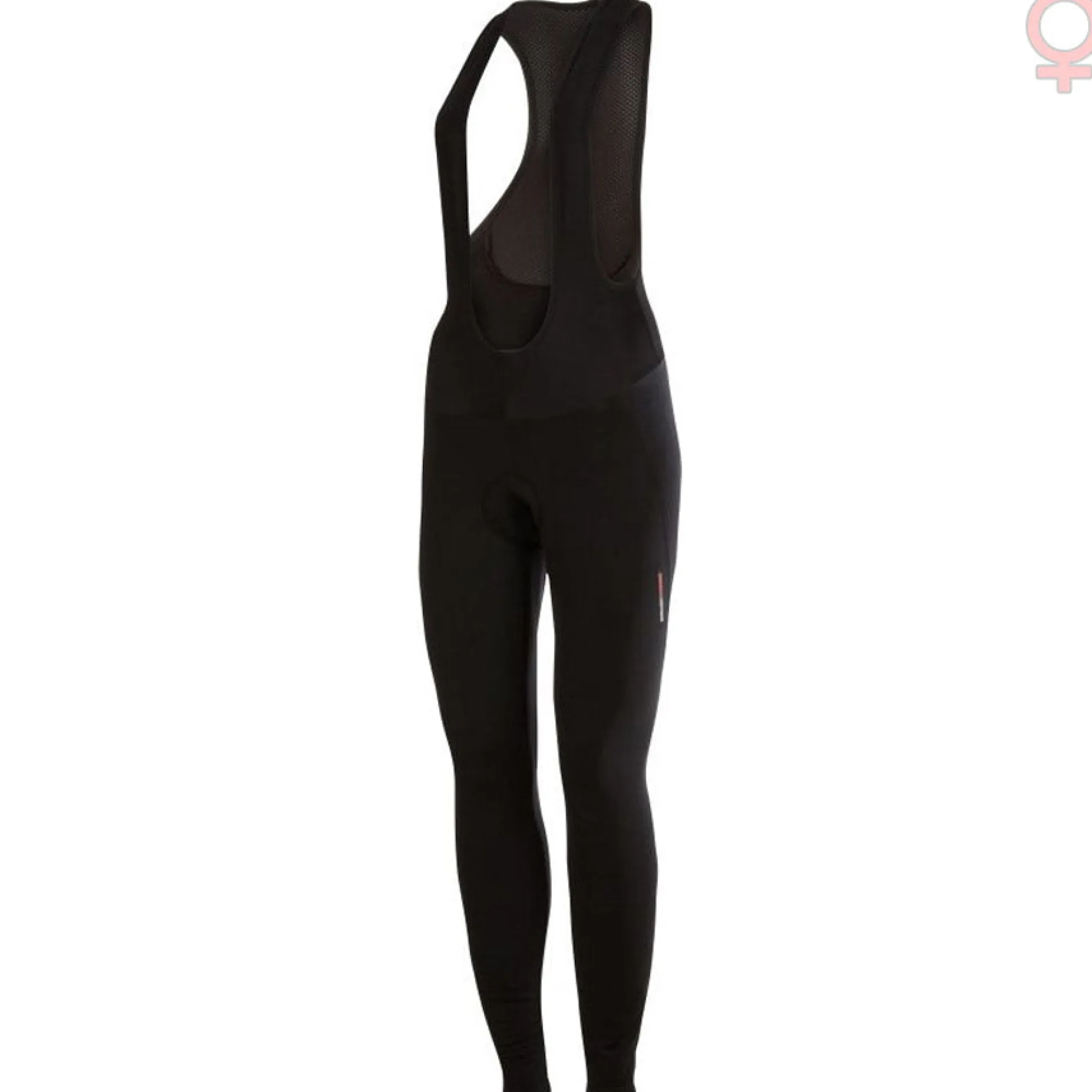 Calzamaglia con bretelle Donna Castelli Meno Wind - Nero