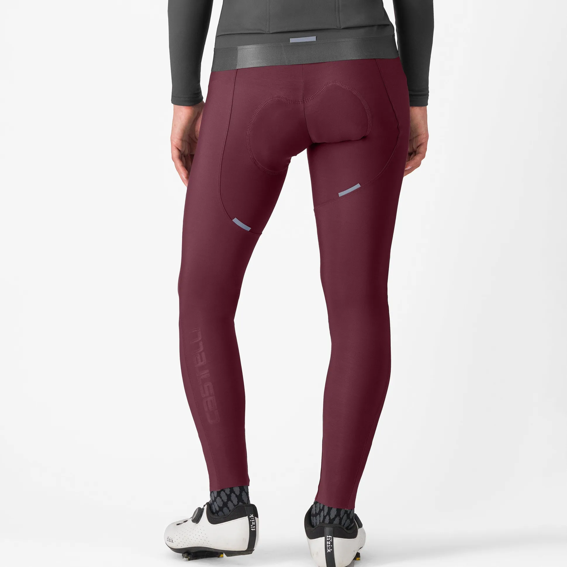 Calzamaglia donna Castelli Espresso DT - Bordeaux