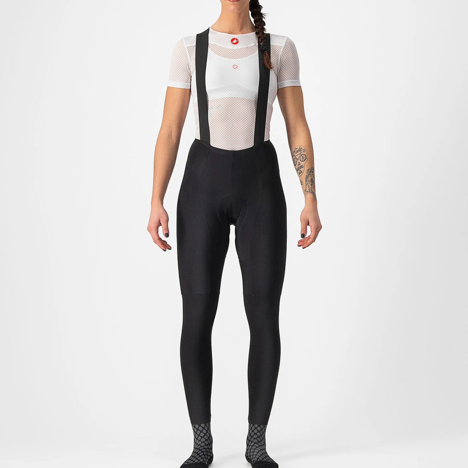 Calzamaglia donna Castelli Free Aero RC DT - Nero