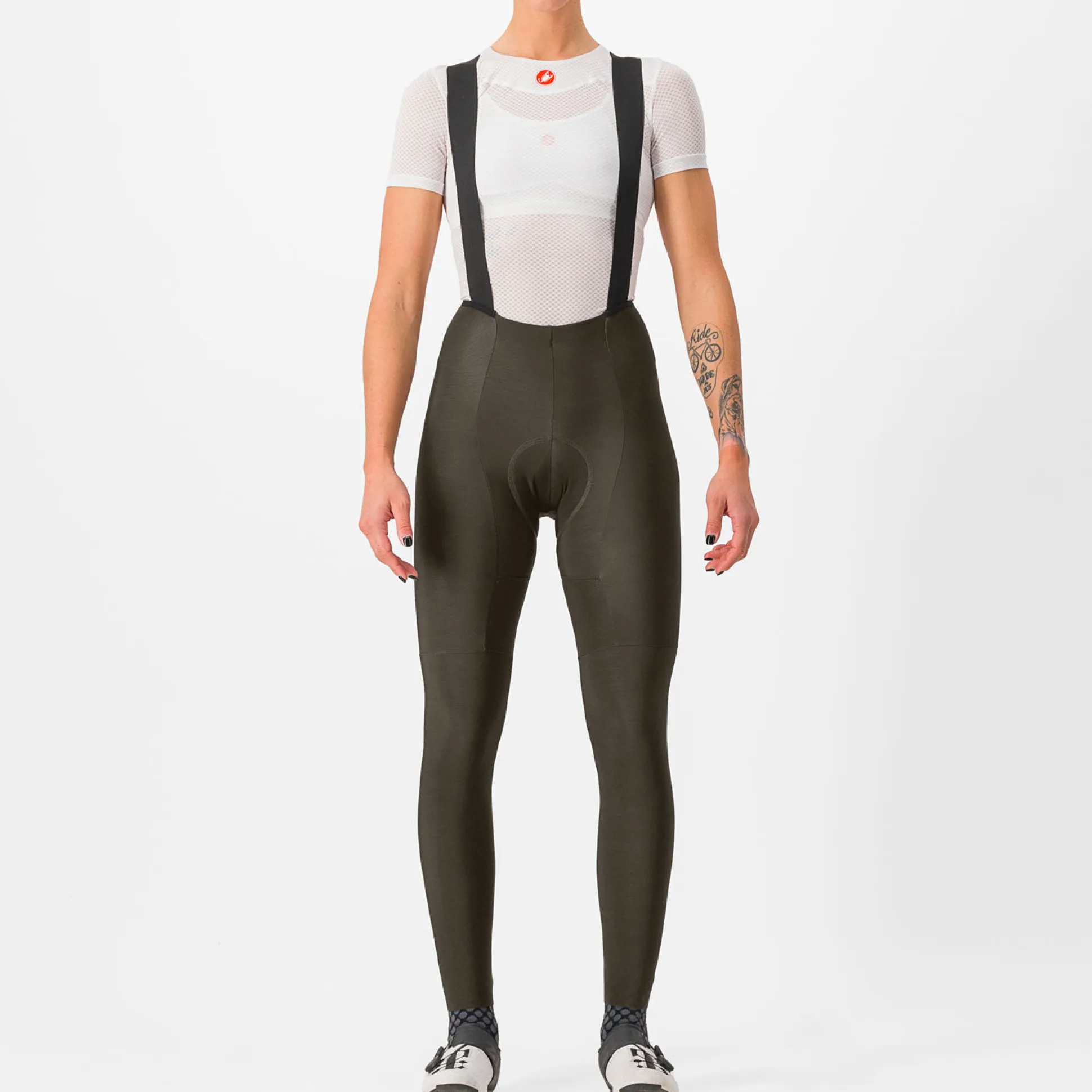 Calzamaglia donna Castelli Free Aero RC DT - Marrone