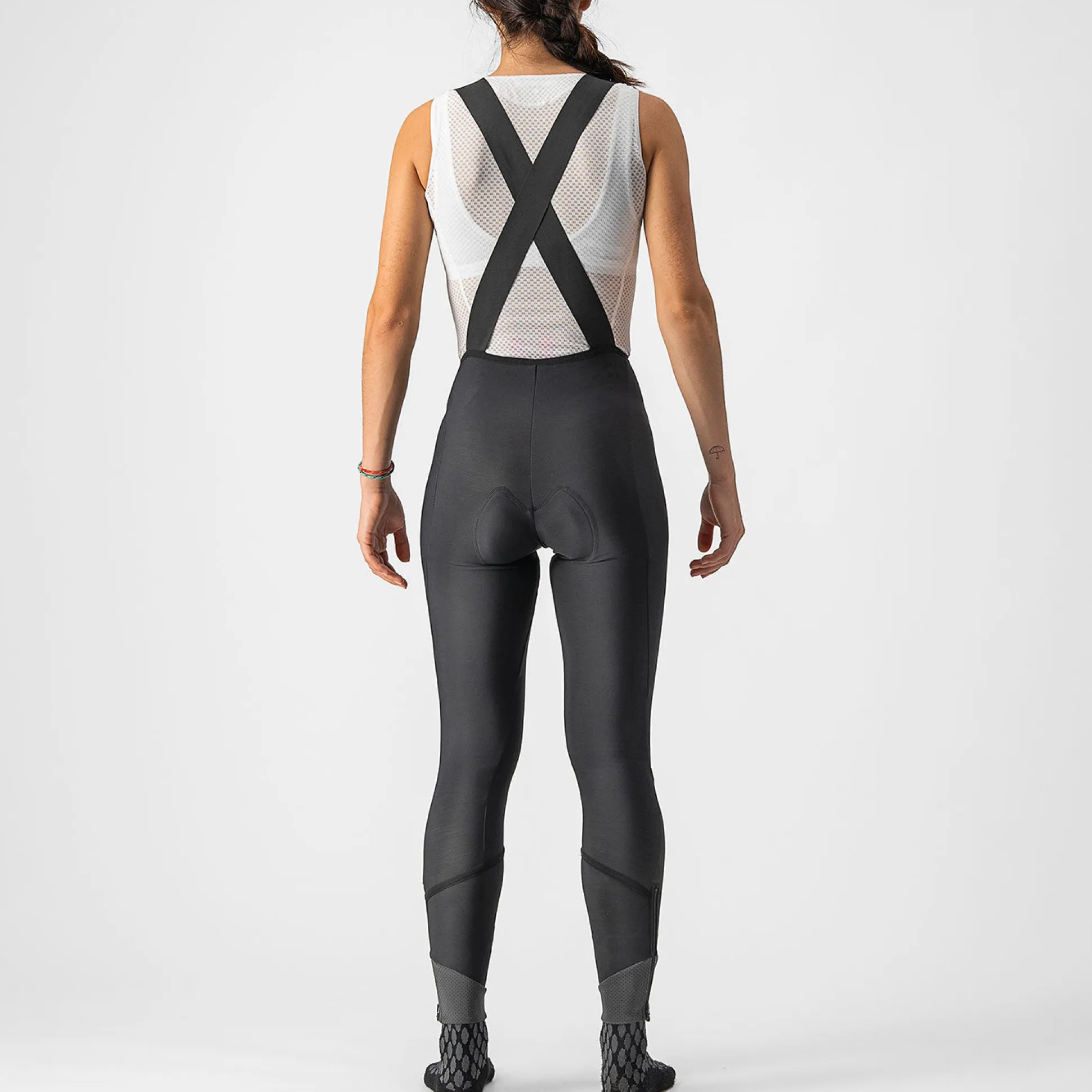 Calzamaglia donna Castelli Velocissima DT - Nero reflex