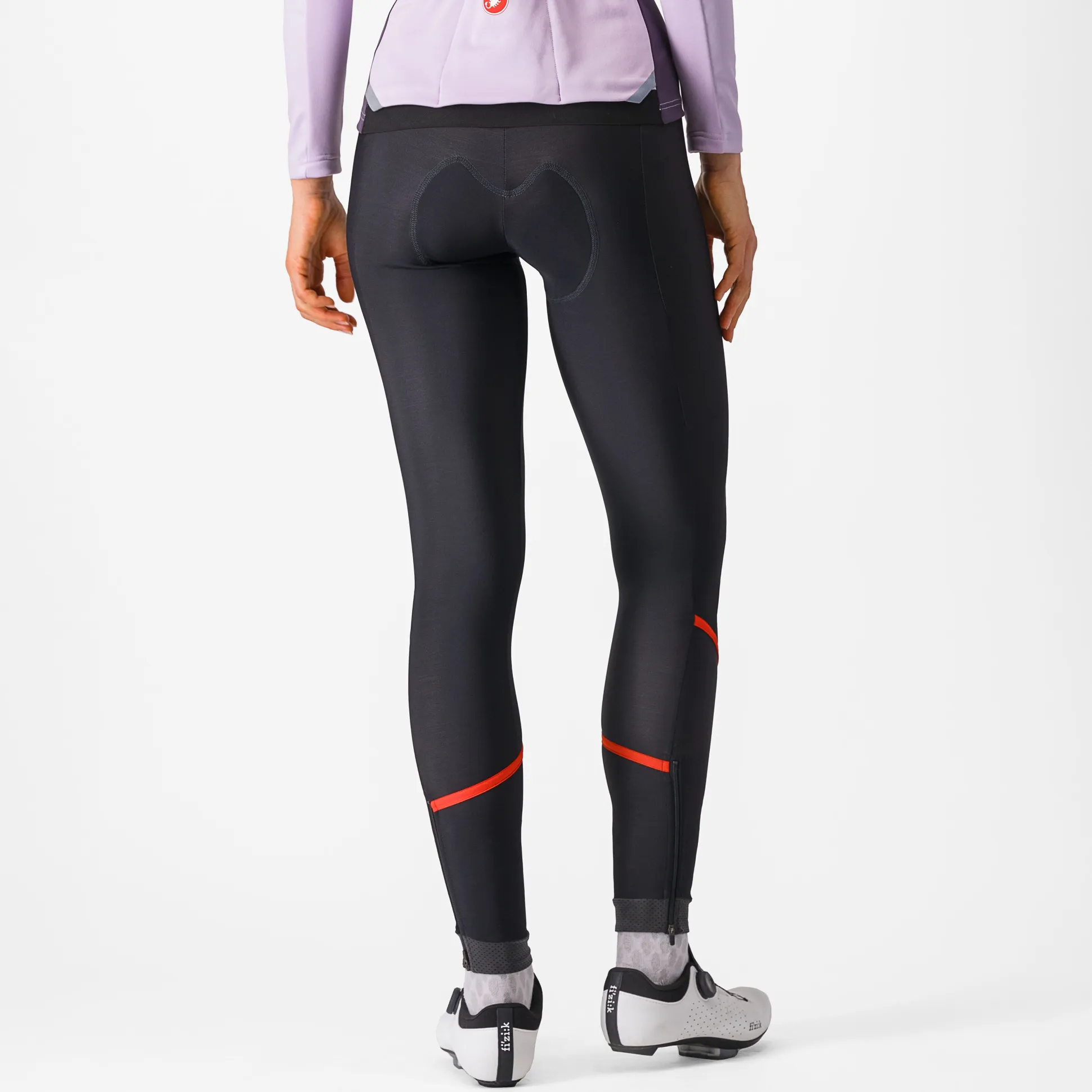 Calzamaglia donna Castelli Velocissima DT - Rosa scuro