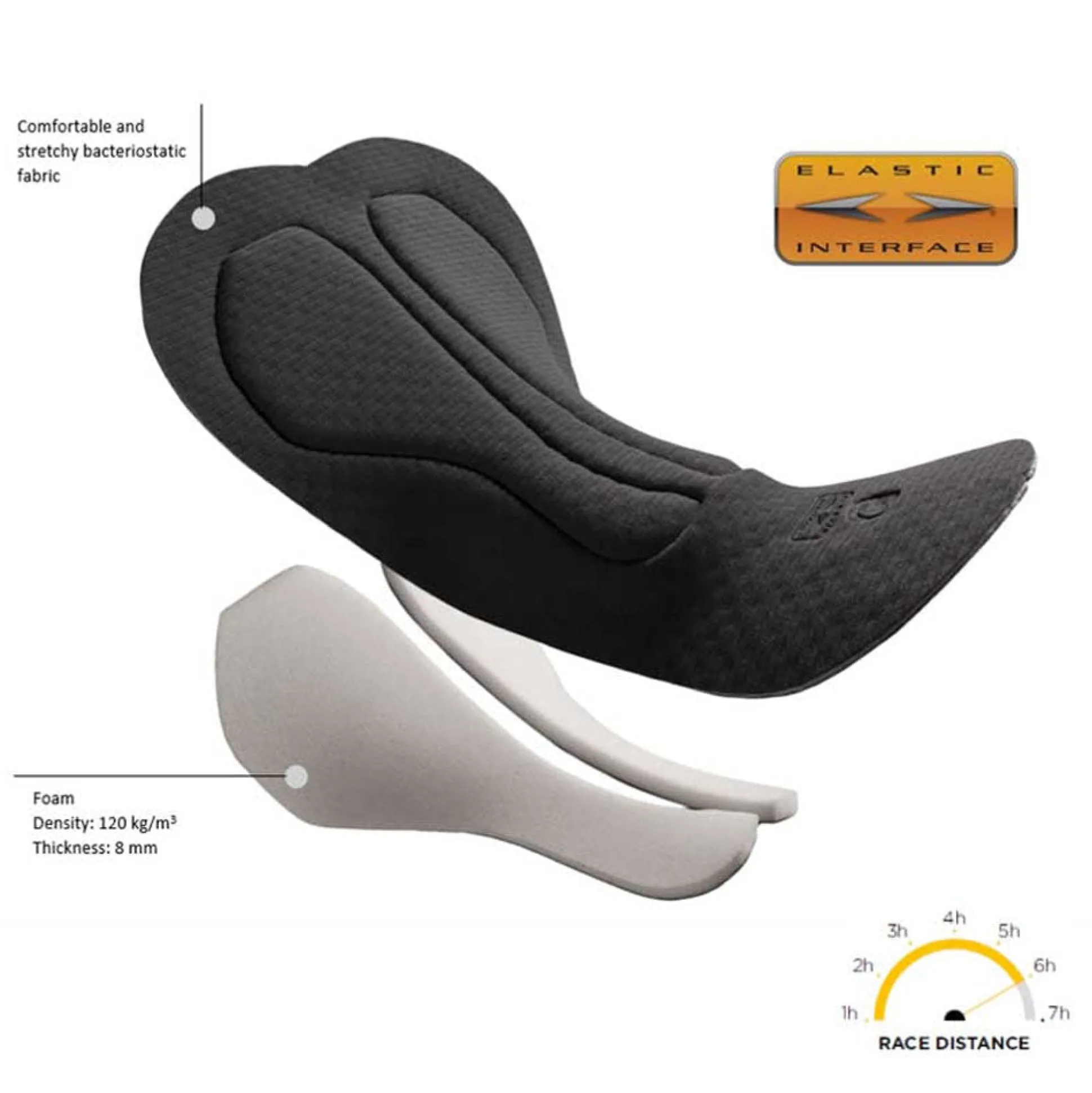 Calzamaglia Dotout Stripe 2.0 - Nero nero