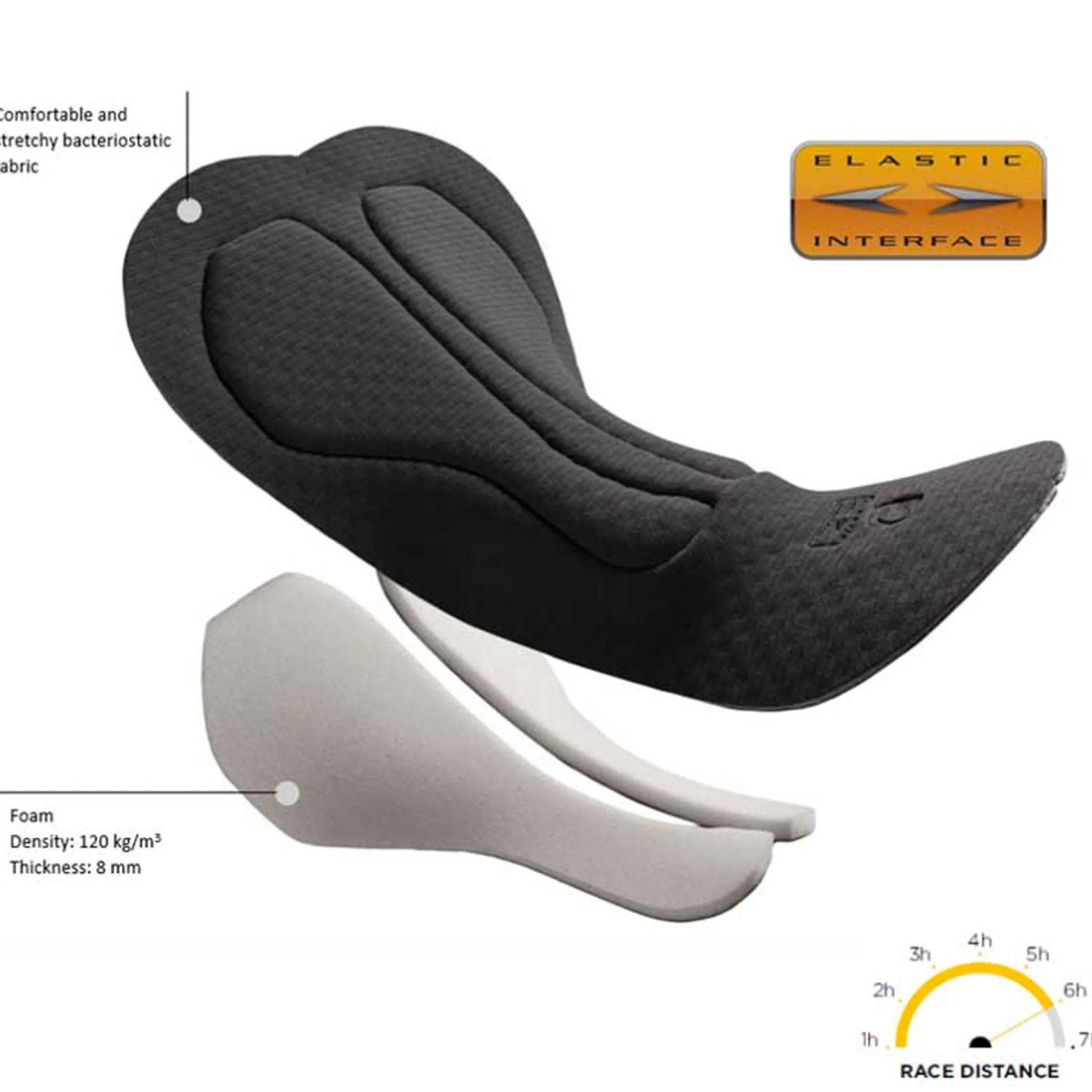 Calzamaglia Dotout Stripe - Nero nero