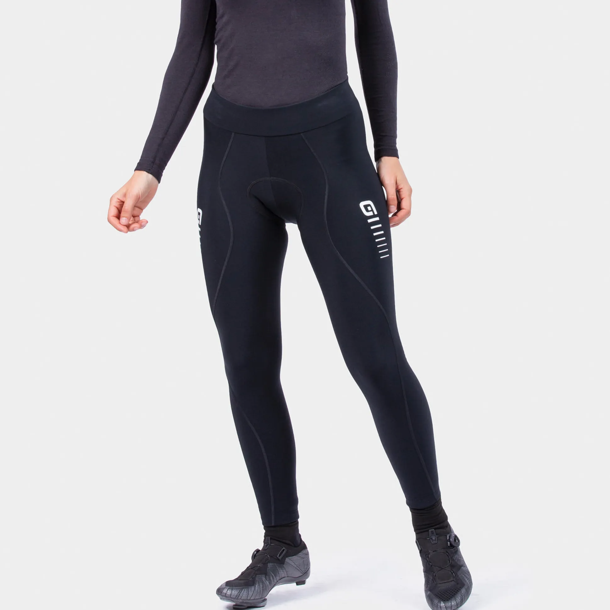 Calzamaglia senza bretelle donna Ale Solid Essential - Nero bianco
