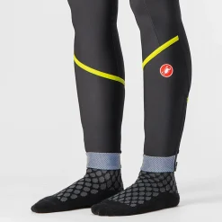 Calzamaglia senza bretelle donna Castelli Velocissima DT - Nero verde