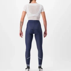 Calzamaglia senza bretelle donna Castelli Velocissima DT - Blu scuro