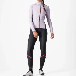 Calzamaglia senza bretelle donna Castelli Velocissima DT - Rosa scuro