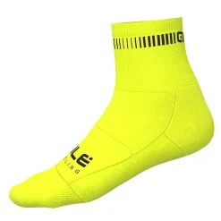 Calze Ale Logo Q-skin - Giallo fluo