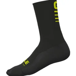 Calze Ale Strada 2.0 Thermo - Nero giallo