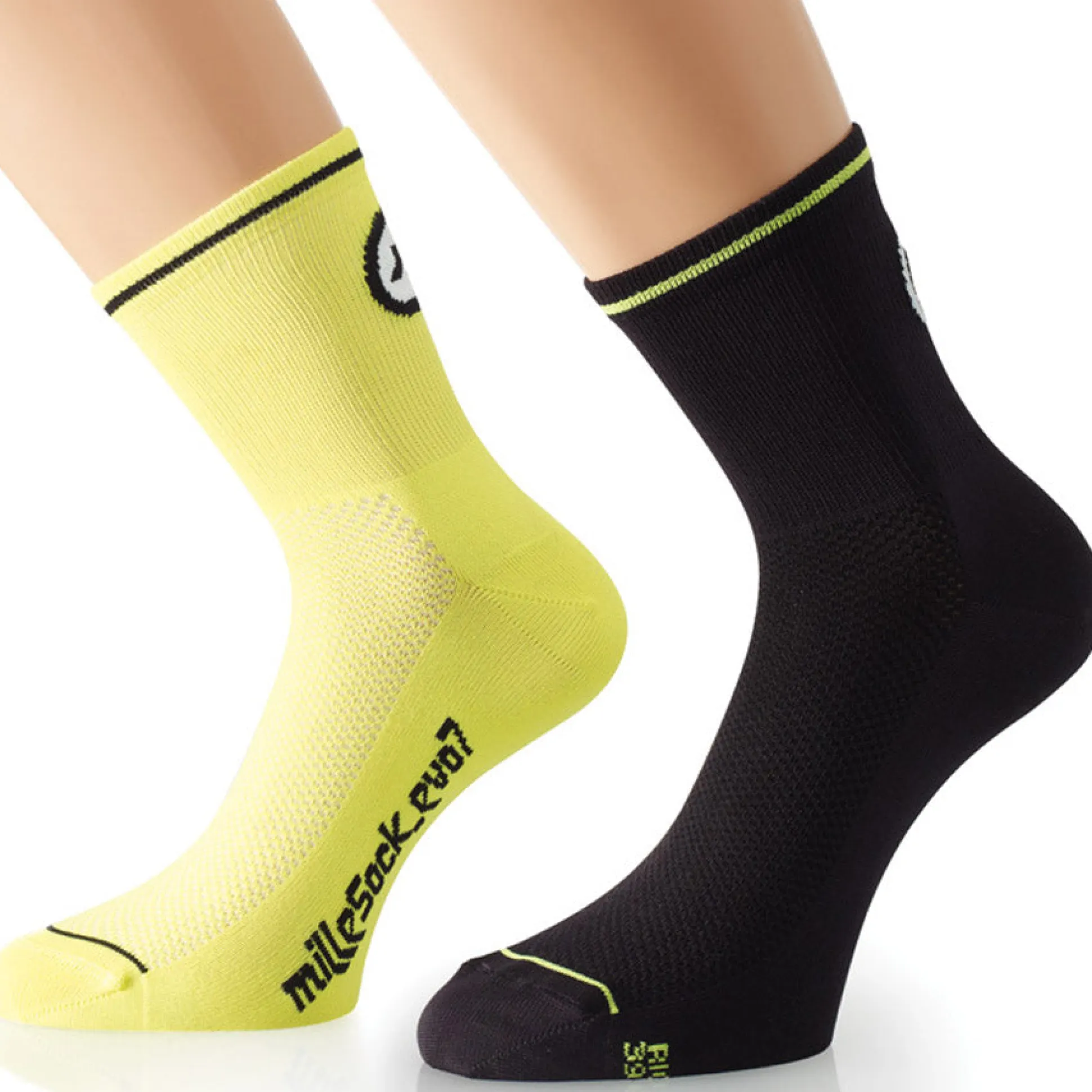 Calze Assos MilleSock_evo7 - Giallo