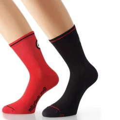 Calze Assos MilleSock_evo7 - Rosso