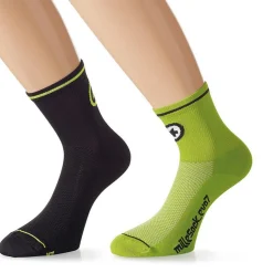 Calze Assos MilleSock_evo7 - Verde