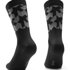 Calze Assos Monogram Evo - Nero grigio