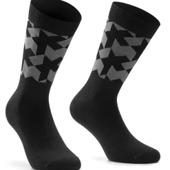 Calze Assos Monogram Evo - Nero grigio