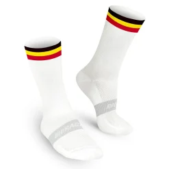 Calze Bioracer Nazionale Belga - Bianco