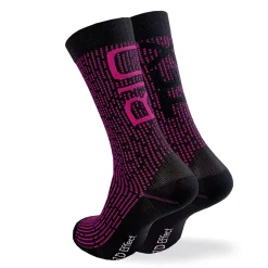 Calze Biotex 3D Fresh - Nero fucsia
