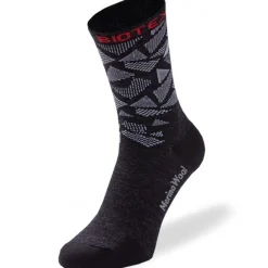 Calze Biotex Merino - Nero bianco