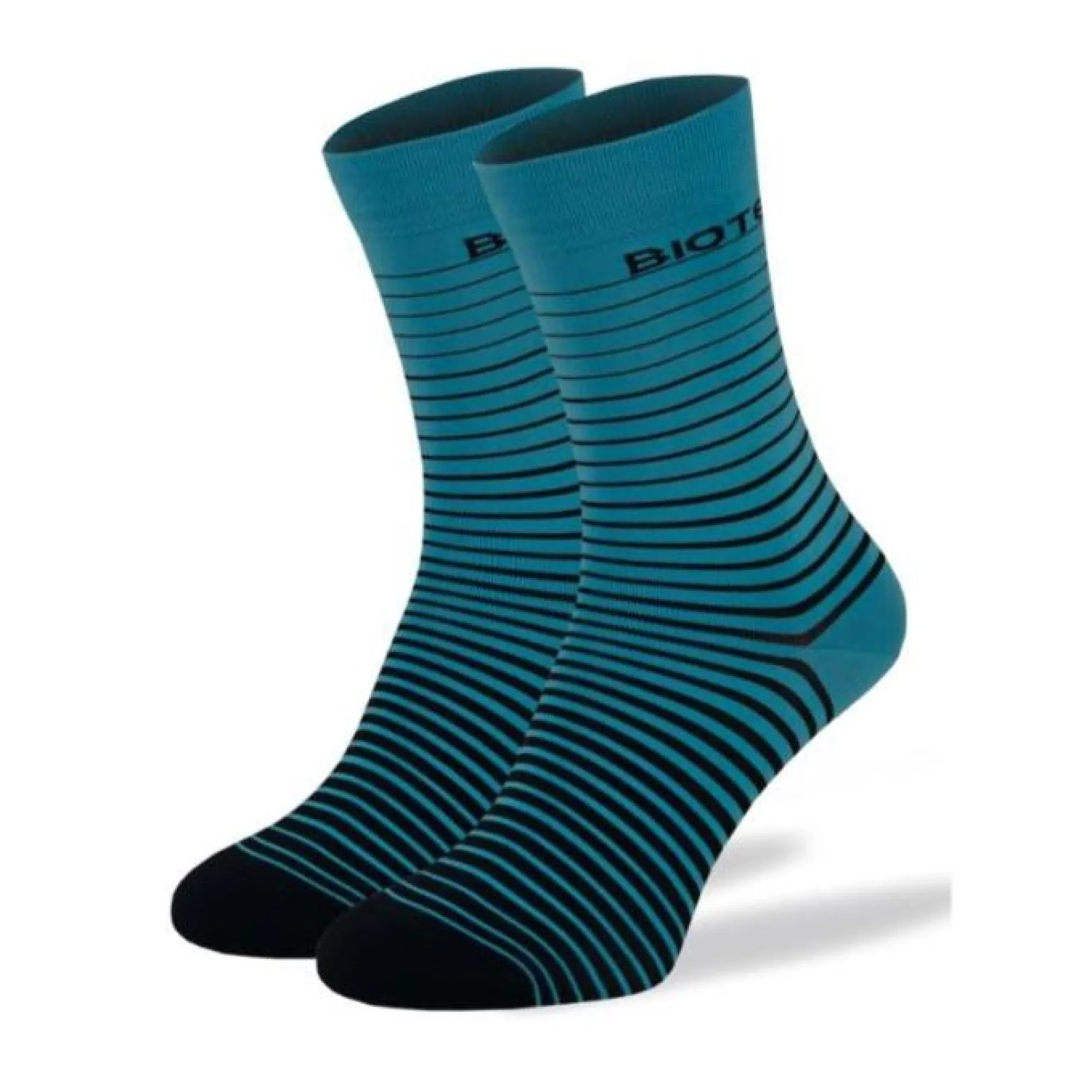 Calze Biotex Millerighe - Azzurro