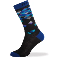 Calze Biotex Multicolor Diamonds - Blu