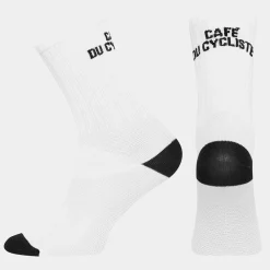 Calze Cafe du Cycliste Solid - Bianco