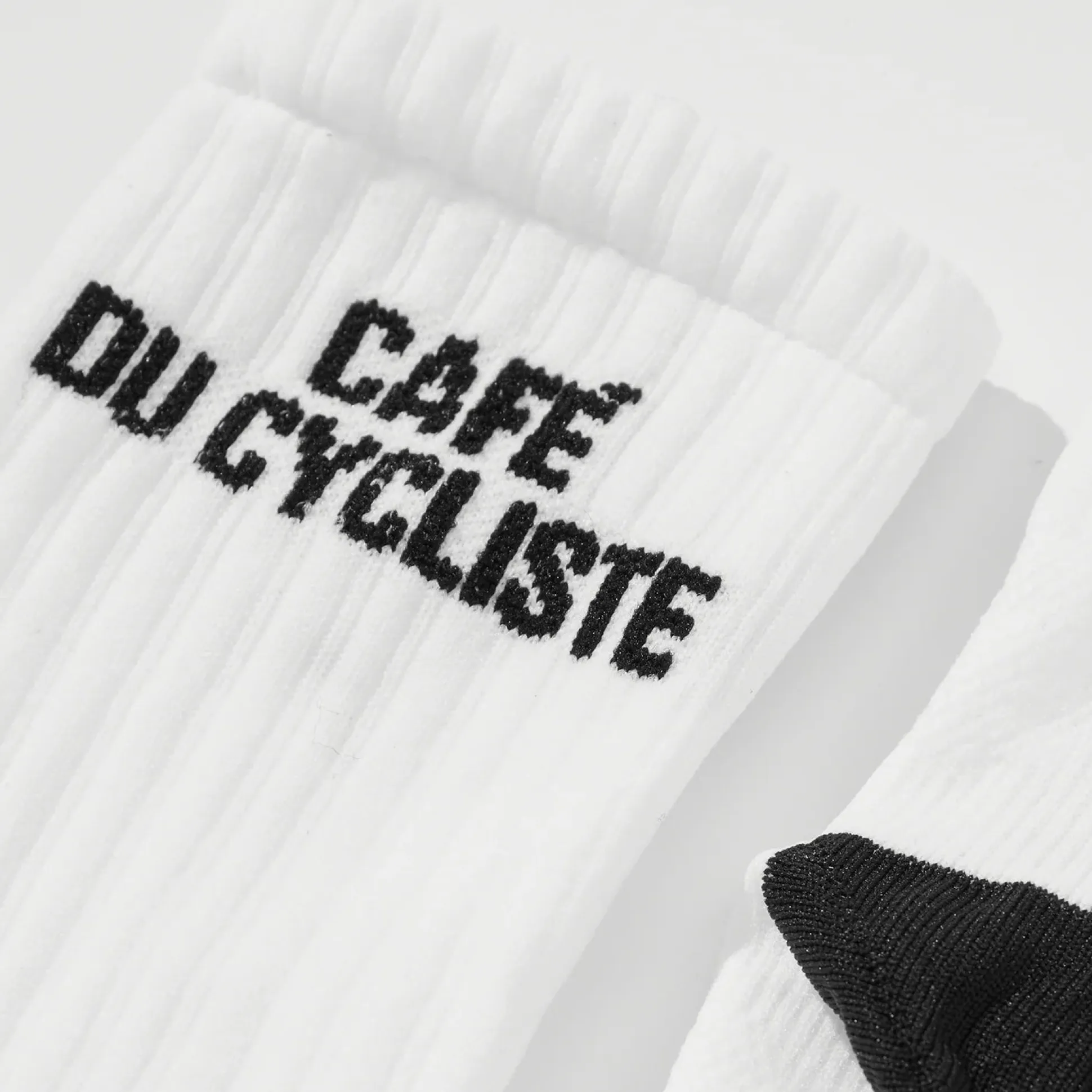 Calze Cafe du Cycliste Solid - Bianco