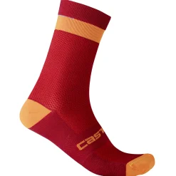 Calze Castelli Alpha 18 - Rosso
