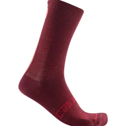 Calze Castelli Racing Stripe 18 - Bordeaux