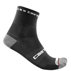 Calze Castelli Rosso Corsa Pro 9 - Nero